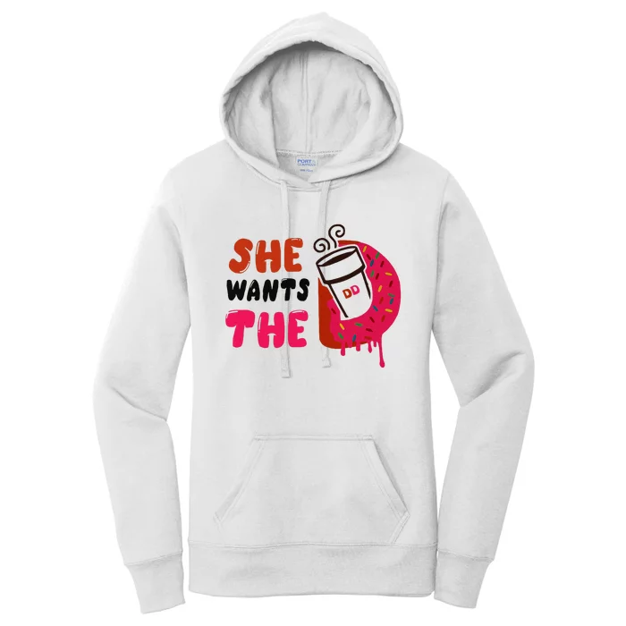 She Wants The Dd Women's Pullover Hoodie