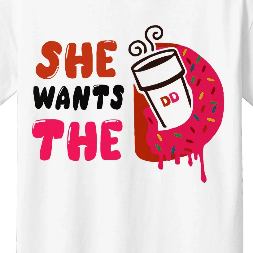 She Wants The Dd Kids T-Shirt