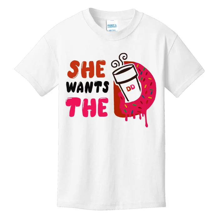 She Wants The Dd Kids T-Shirt