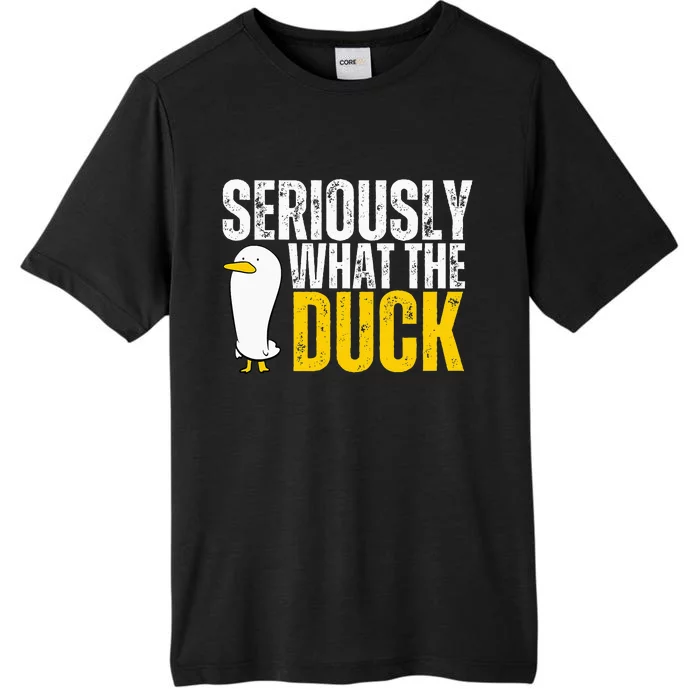 Seriously What The Duck Lover ChromaSoft Performance T-Shirt