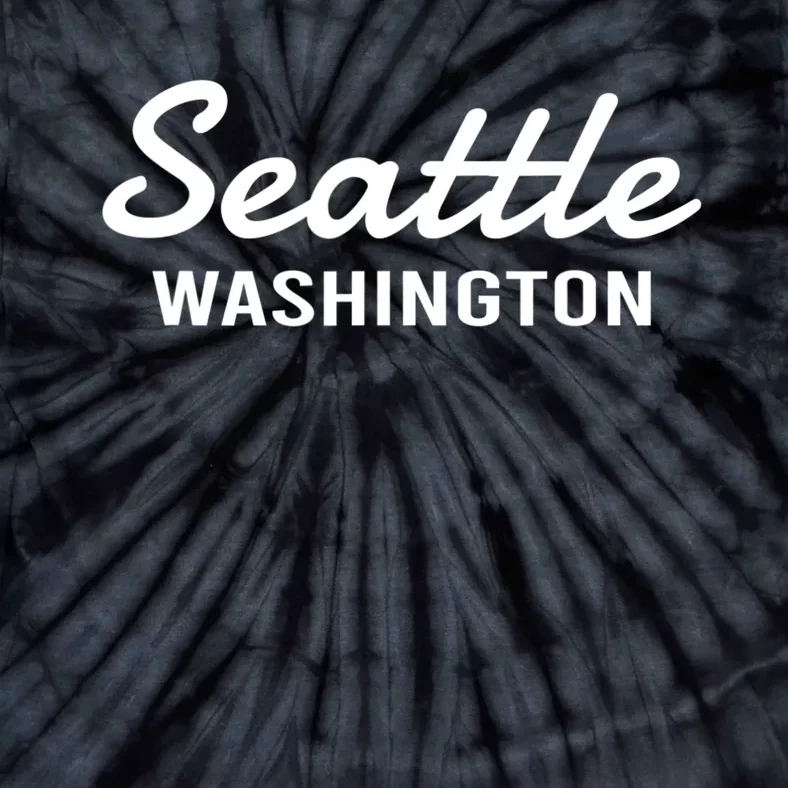 Seattle Washington Throwback Design Classic Tie-Dye T-Shirt