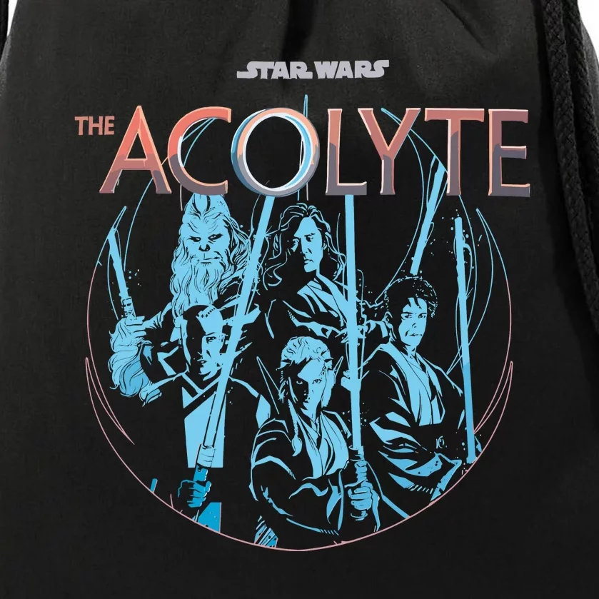 S.T.A.R W.A.R.S The Acolyte Together We Fight 2024 Drawstring Bag