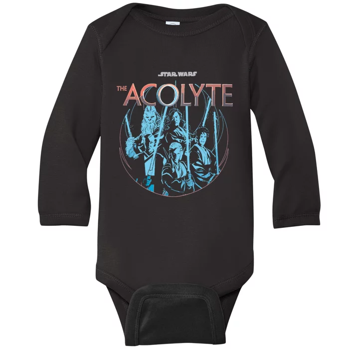 S.T.A.R W.A.R.S The Acolyte Together We Fight 2024 Baby Long Sleeve Bodysuit