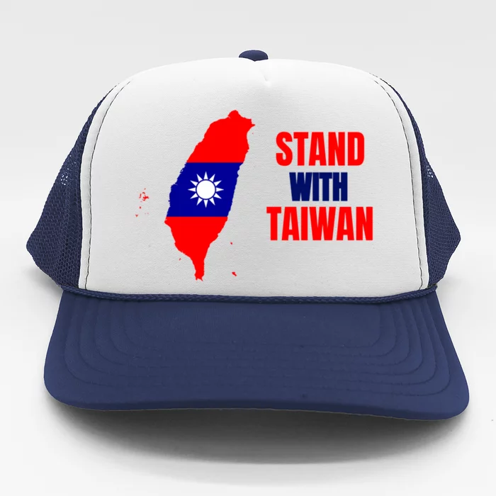 Stand With Taiwan Gift Trucker Hat