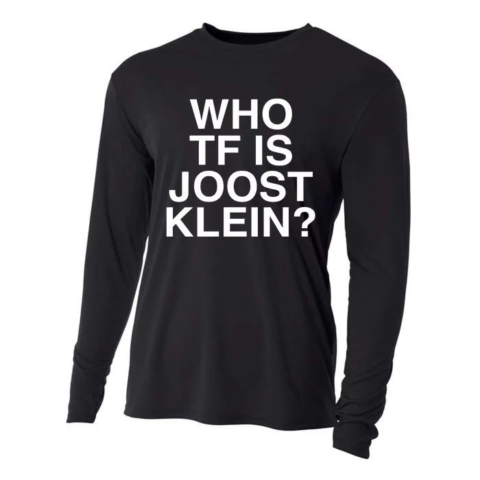 Semtipovedal Who Tf Is Joost Klein Teet Klein Cooling Performance Long Sleeve Crew