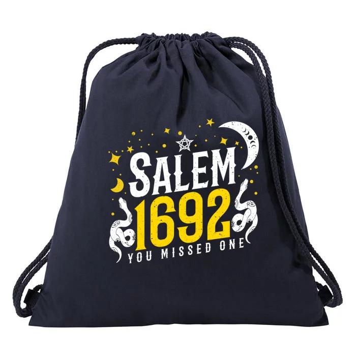 Salem Witch Trials 1692 You Missed One Cute Halloween Cool Gift Drawstring Bag