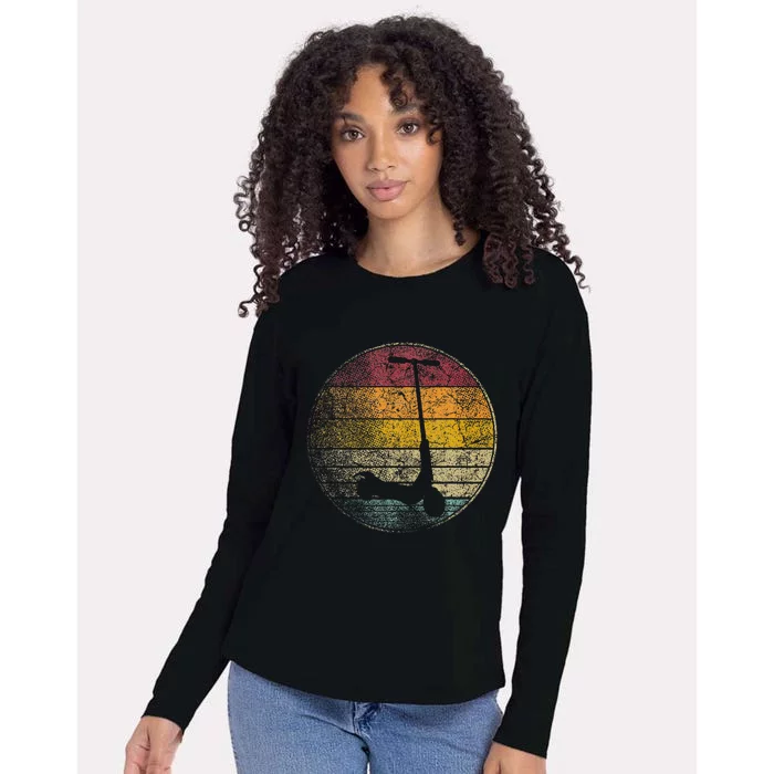 Scooter Wheel Toy Electric Gift Retro Style Vintage Womens Cotton Relaxed Long Sleeve T-Shirt