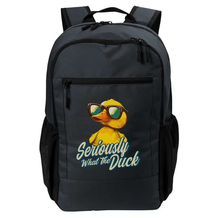 Seriously What The Duck Duck Lover Pun Daily Commute Backpack