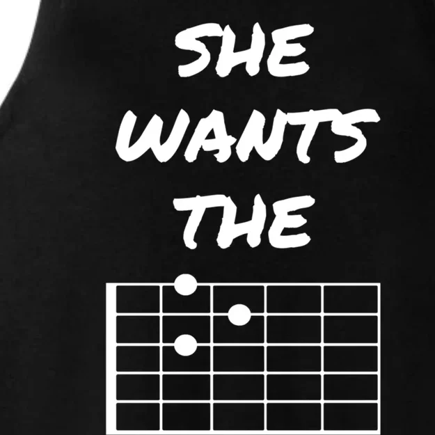 She Wants The D Guitarist Musician Gift Ladies Tri-Blend Wicking Tank