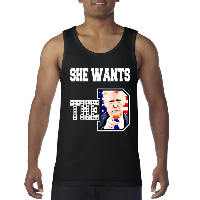 She Wants The D Donald Trump 2024 Tank Top