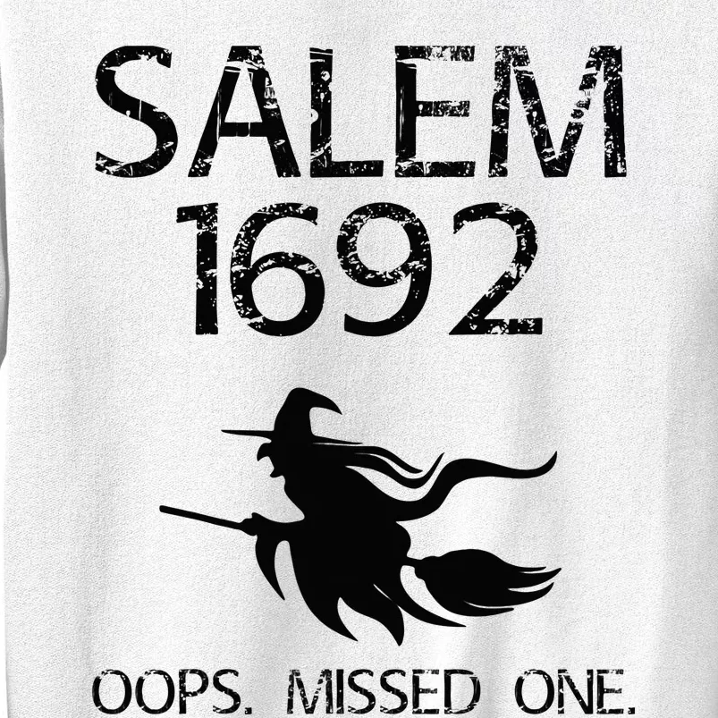 Salem Witch Trials Funny Oops Missed One Halloween Gift Sweatshirt