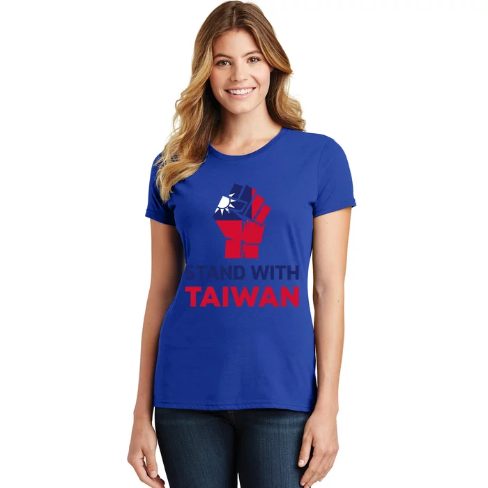 Stand With Taiwan Fist Gift Women's T-Shirt