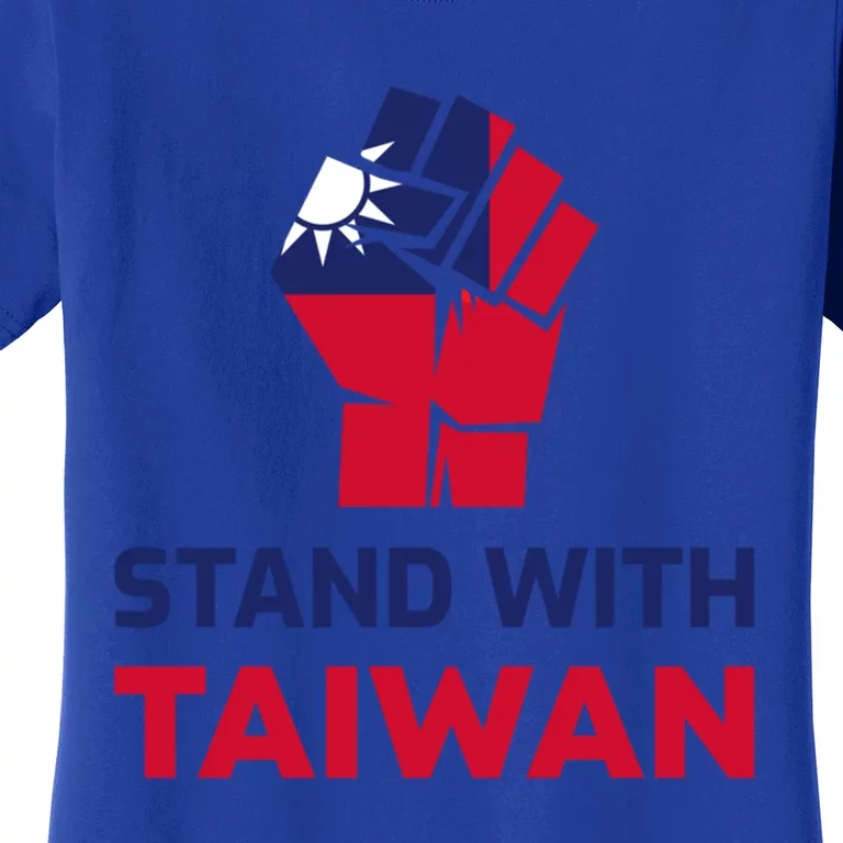 Stand With Taiwan Fist Gift Women's T-Shirt