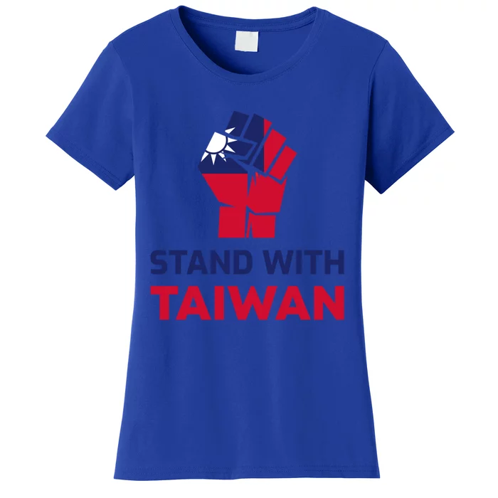 Stand With Taiwan Fist Gift Women's T-Shirt