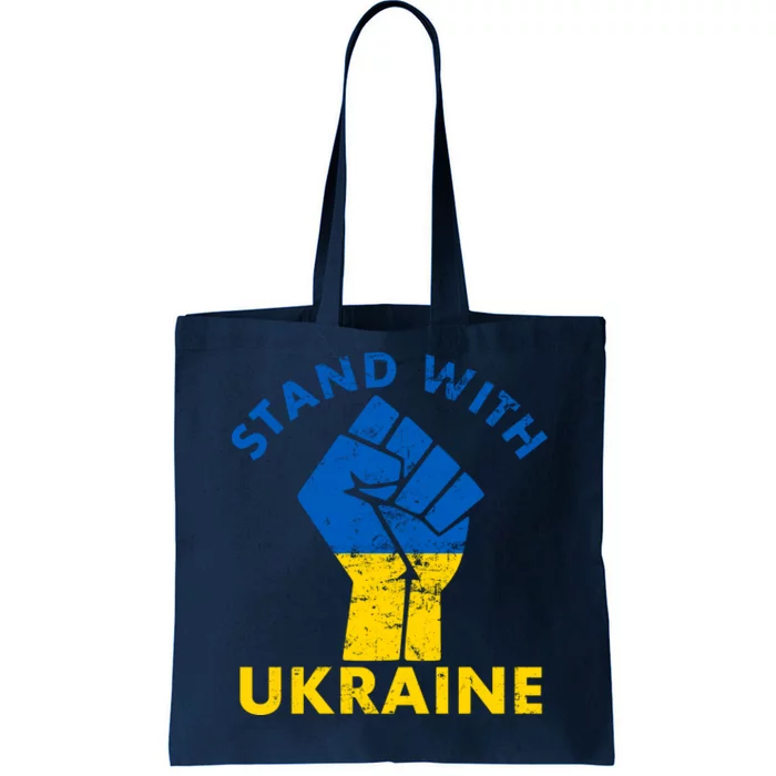 Stand With Ukraine Support Ukraine Free Ukraine Tote Bag