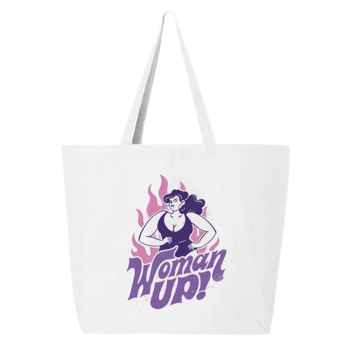 Strong Woman Up Flames 25L Jumbo Tote