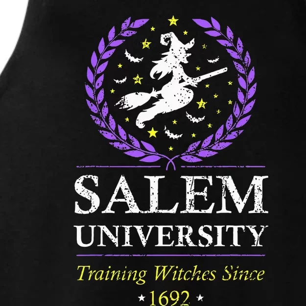 Salem Witch University Training Halloween Women Ladies Tri-Blend Wicking Tank