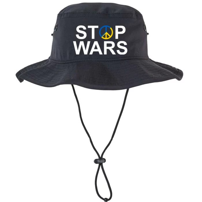 Stop Wars Ukraine Peace Legacy Cool Fit Booney Bucket Hat