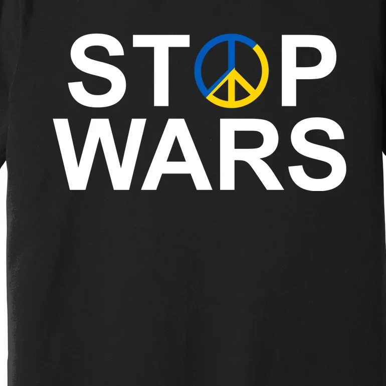 Stop Wars Ukraine Peace Premium T-Shirt