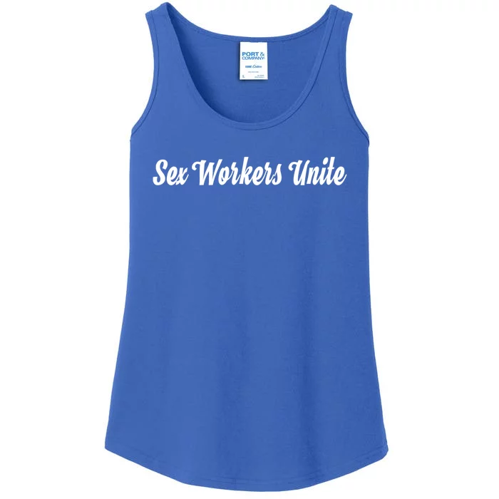 Sex Workers Unite Sex Worker Meaningful Gift Ladies Essential Tank