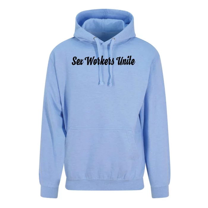 Sex Workers Unite Sex Worker Meaningful Gift Unisex Surf Hoodie