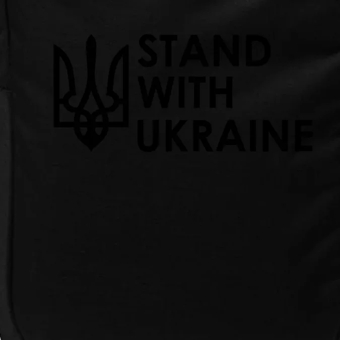 Stand With Ukraine Military Support Ukrainians Army Impact Tech Backpack