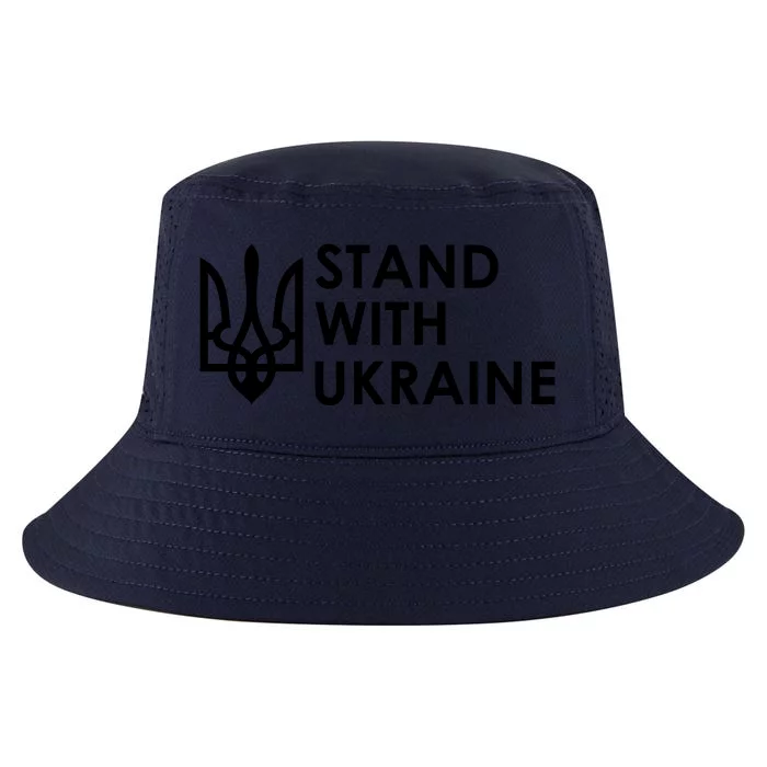 Stand With Ukraine Military Support Ukrainians Army Cool Comfort Performance Bucket Hat