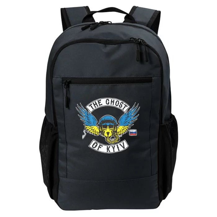 Stand With Ukraine The Ghost Of Kyiv Daily Commute Backpack