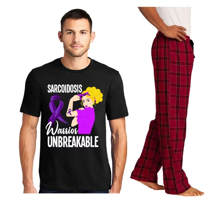 Sarcoidosis Warrior Unbreakable Sarcoidosis Awareness Gift Pajama Set