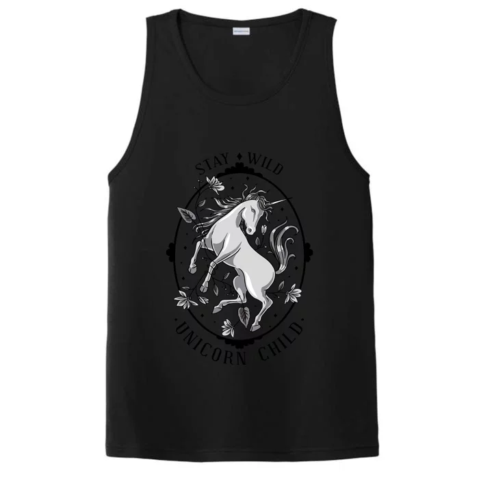 Stay Wild Unicorn Child Performance Tank