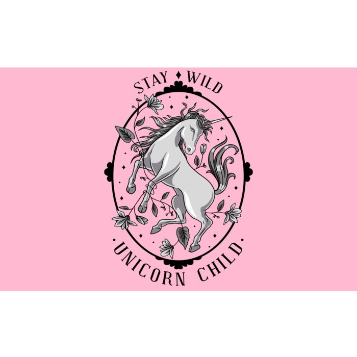 Stay Wild Unicorn Child Bumper Sticker