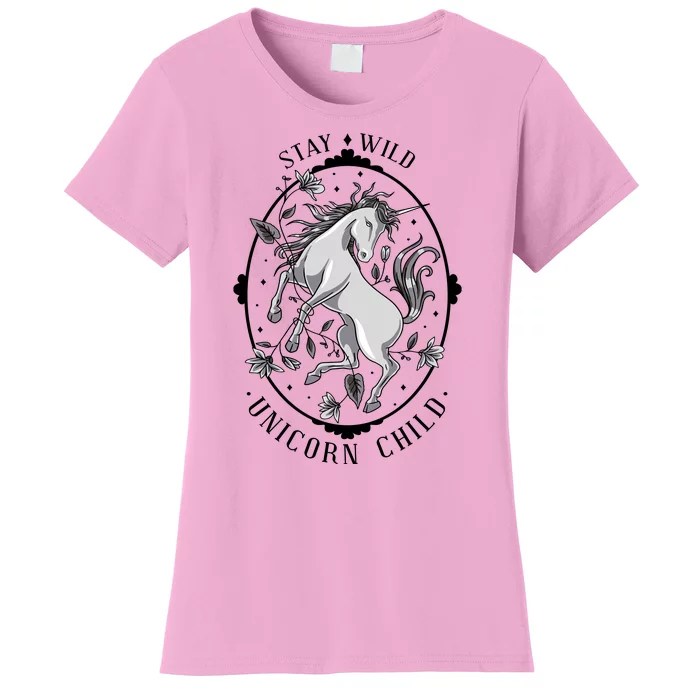 Stay Wild Unicorn Child Women's T-Shirt