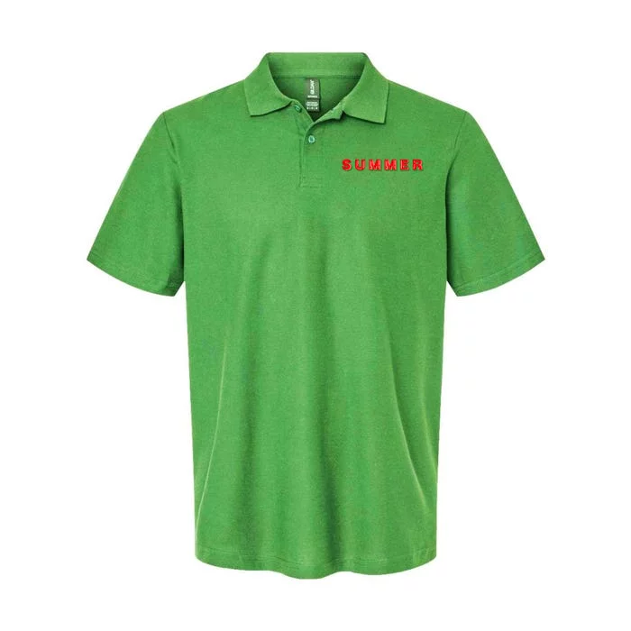 Summer Watermelon Vacation Softstyle Adult Sport Polo