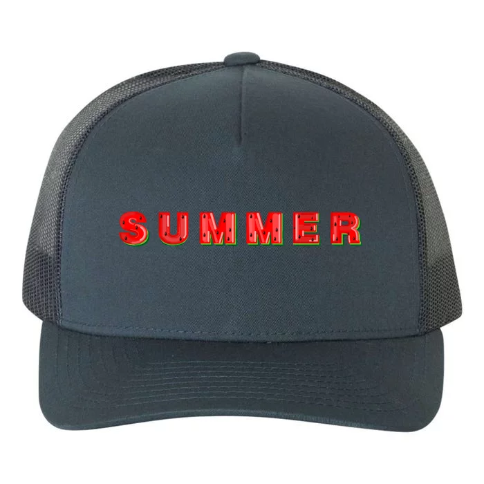 Summer Watermelon Vacation Yupoong Adult 5-Panel Trucker Hat