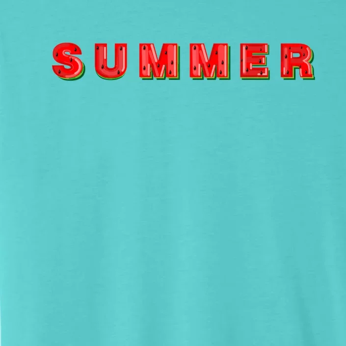 Summer Watermelon Vacation ChromaSoft Performance T-Shirt