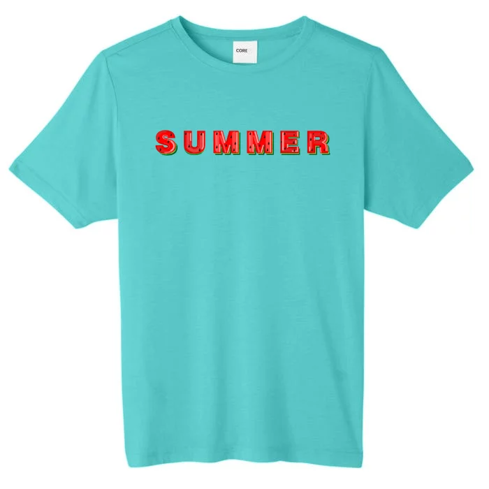 Summer Watermelon Vacation ChromaSoft Performance T-Shirt