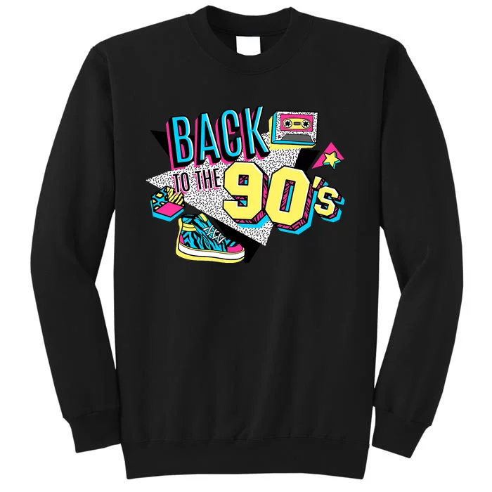 S WoS Vintage Retro Back To 90S Graphic Design Sweatshirt