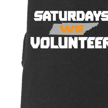 Saturdays We Volunteer Tennessee Football Doggie 3-End Fleece Hoodie