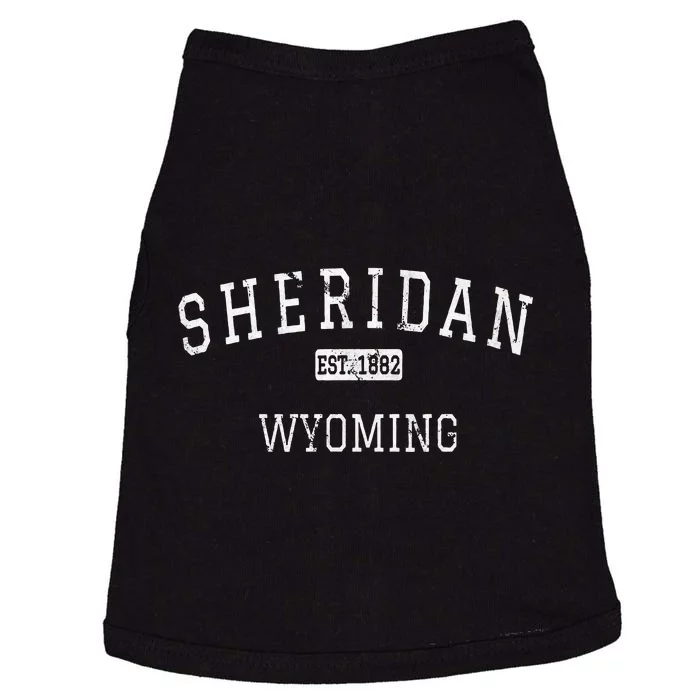 Sheridan Wyoming Wy Vintage Doggie Tank