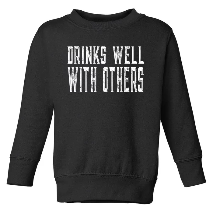 S Well With Others Cute Gift Toddler Sweatshirt