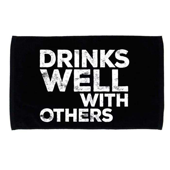 S Well With Others Great Gift Funny Ing Funny Gift Cute Gift Microfiber Hand Towel