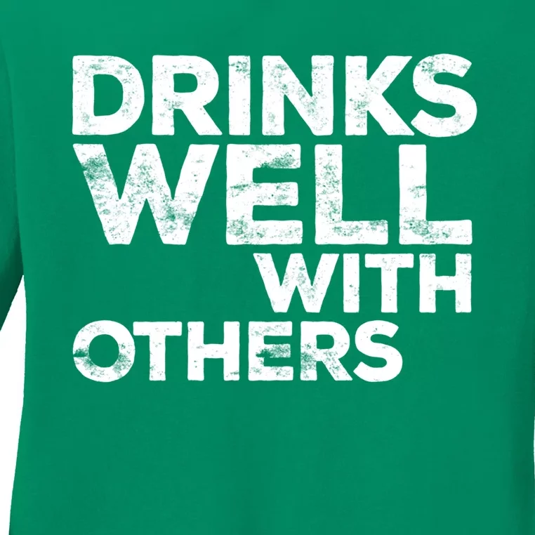 S Well With Others Great Gift Funny Ing Funny Gift Cute Gift Ladies Long Sleeve Shirt