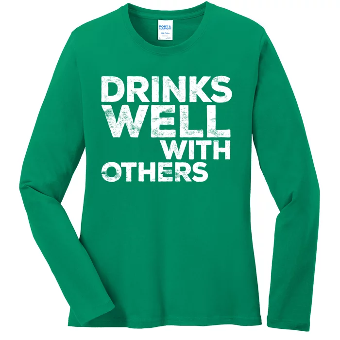 S Well With Others Great Gift Funny Ing Funny Gift Cute Gift Ladies Long Sleeve Shirt