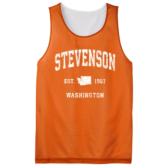 Stevenson Washington Wa Vintage Athletic Mesh Reversible Basketball Jersey Tank