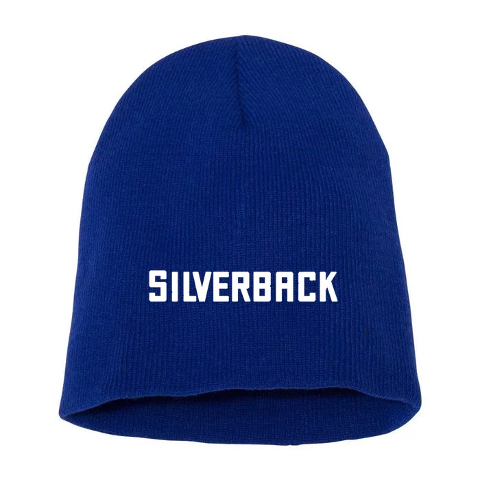 Silverback Will Wear The Title With Pride! Gift Short Acrylic Beanie