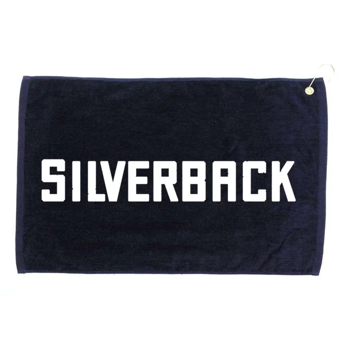 Silverback Will Wear The Title With Pride! Gift Grommeted Golf Towel