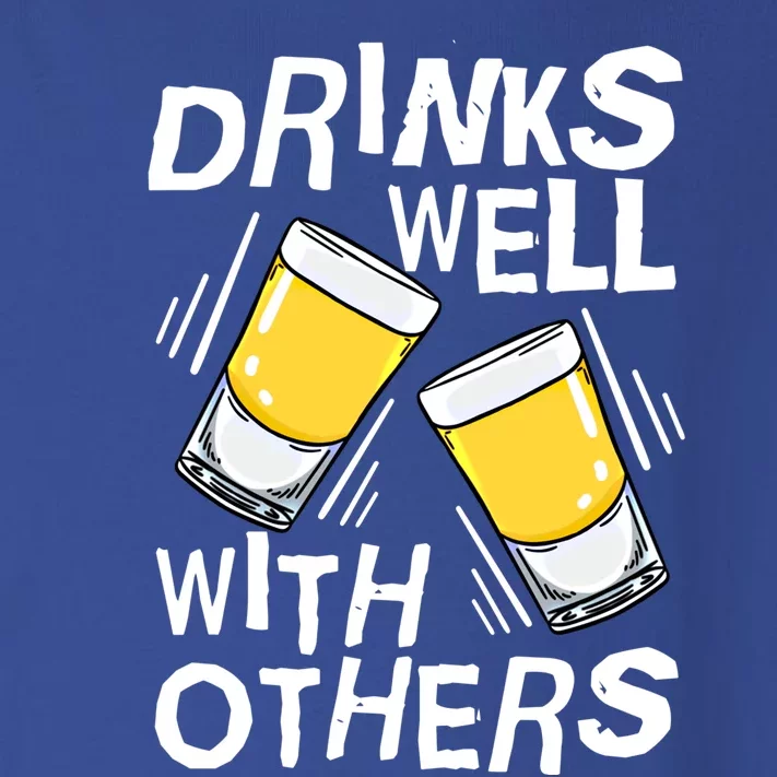 S Well With Others Tequila Alcohol Gift Toddler Long Sleeve Shirt