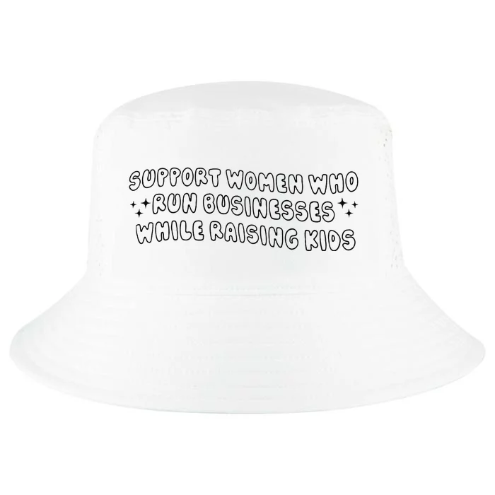 Support Women Who Run Businesses While Raising Cool Comfort Performance Bucket Hat