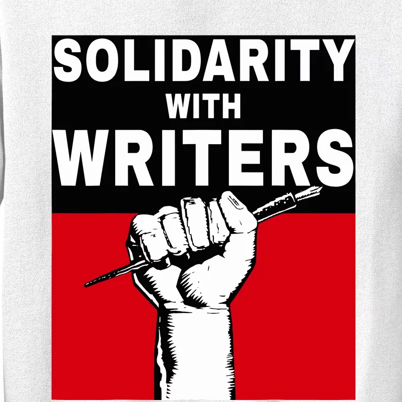 Solidarity With Writers Guild Of America On Strike Sweatshirt