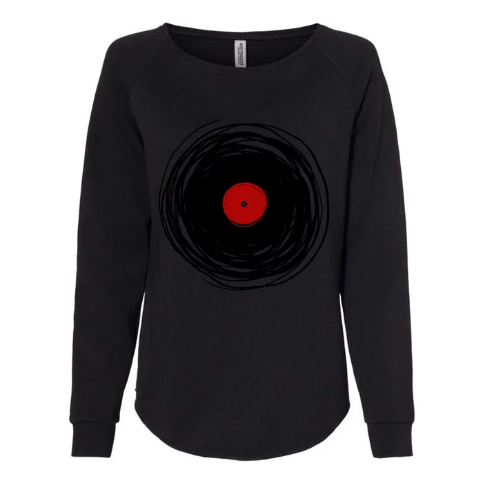 Spinning Within With A Vinyl Record... Womens California Wash Sweatshirt